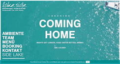 Desktop Screenshot of lakesidelounge.at